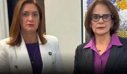 A senadora Damares Alves (Republicanos-DF) e a ex-ministra da Mulher Cristiane Britto apontam terem sido vítimas de ameaças